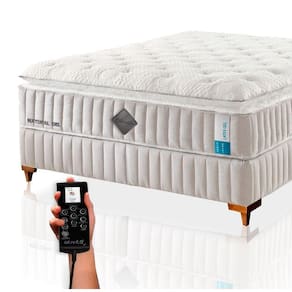 Colchão De Látex Natural Qgel King 193x203cm