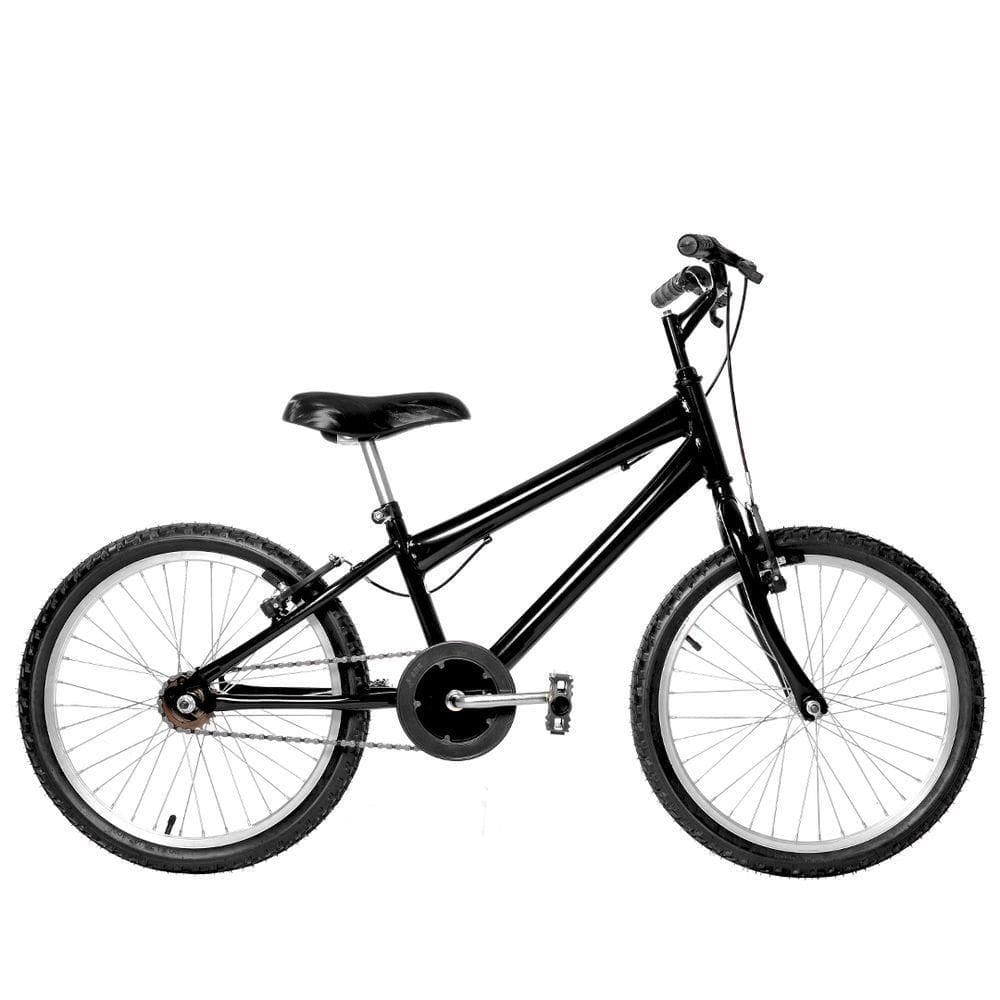Bicicleta Infantil Masculina Aro 20 Natural Preta