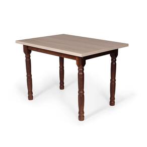 Mesa De Jantar Retangular 160x80cm 6 Lugares Mônaco Imbuia