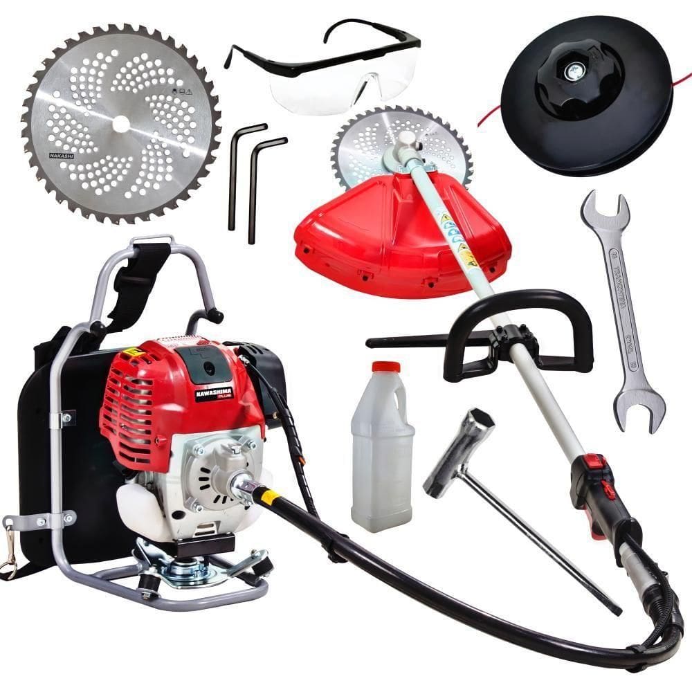 Roçadeira Costal Profissional Kawashima 33cc Motor 4 Tempos