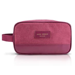 Necessaire Com Alça Lateral Jacki Design - Joy Vermelho Escuro