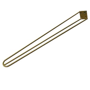 Pé De Metal 60 Cm Mesa De Canto Aparador Dourado