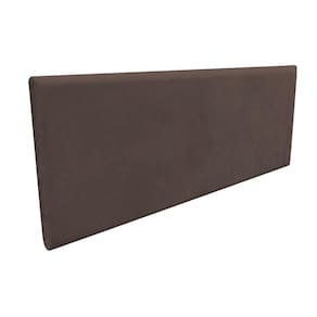 Cabeceira Painel Clean Box Solteiro 100cm Marrom