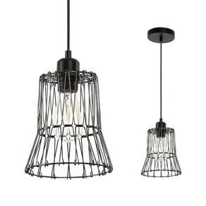 Lustre Pendente Taschibra Forms P 140 Preto E27 Bivolt