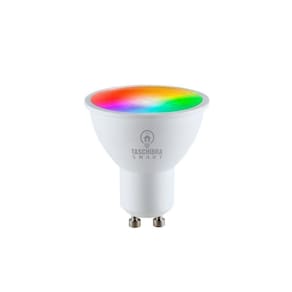 Lâmpada Led Dicroica Mr16 Smart Wi-fi 5w Rgb Taschibra Bivolt