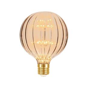 Lâmpada Led Taschibra Vintage Fireworks G125 E27 Bivolt 2200k Amarelo âmbar