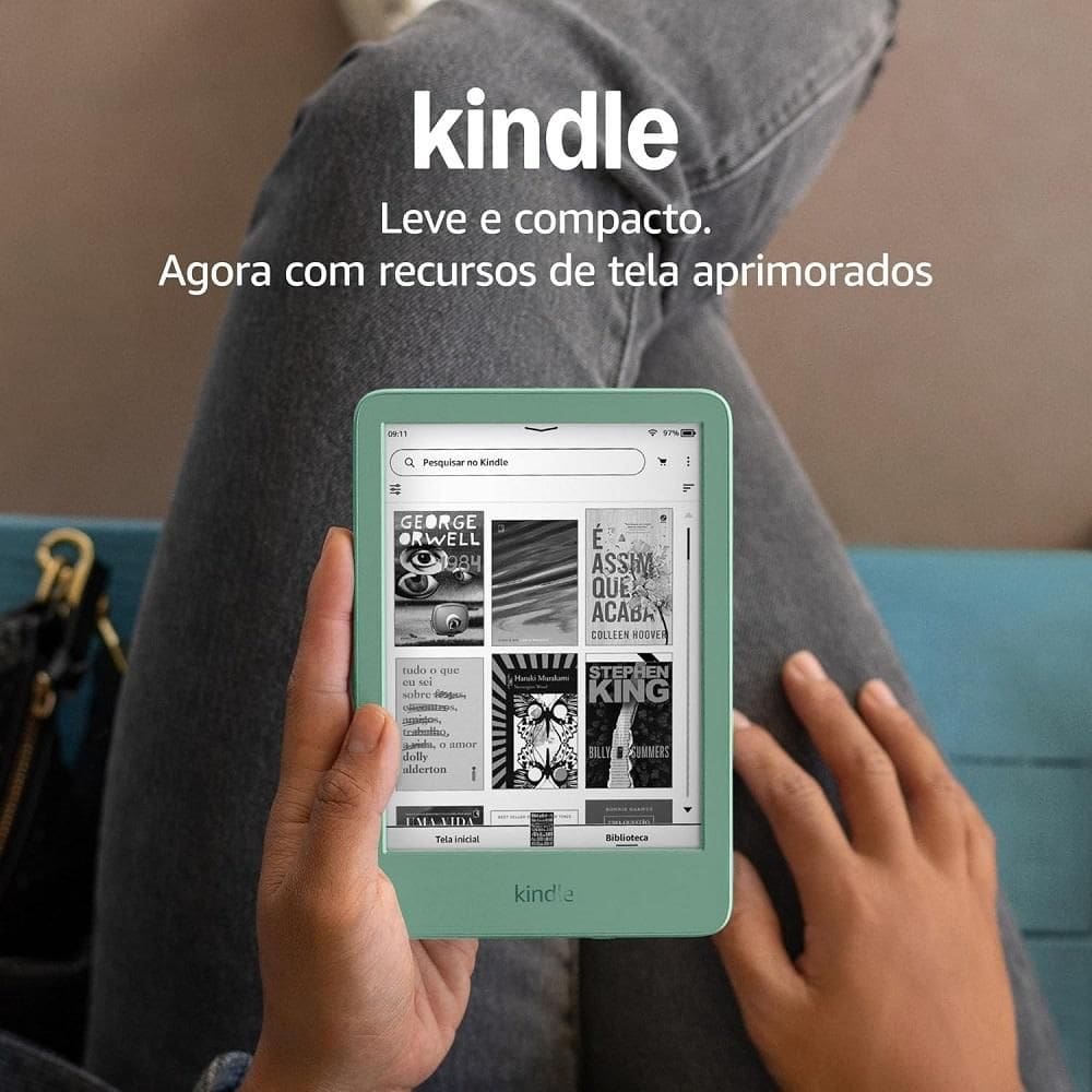 Kindle 11ª (16GB – modelo 2024), com Tela Antirreflexo, | Casas Bahia
