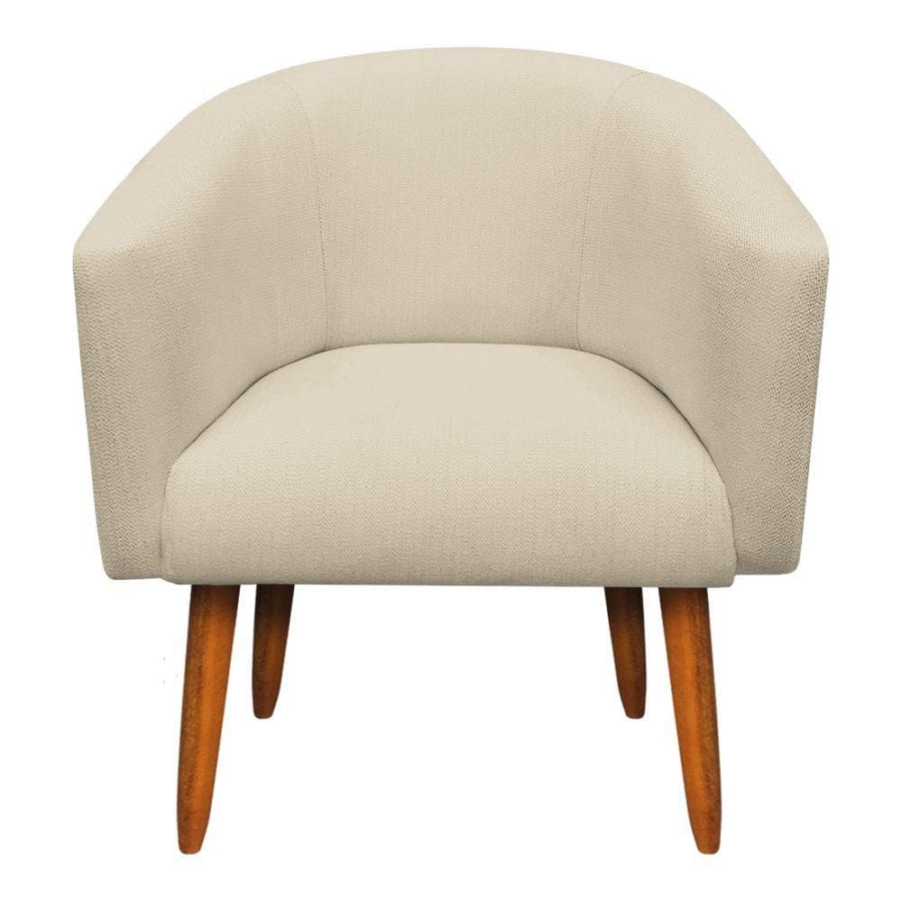 Kit 02 Poltronas Stella Linho Areia A27