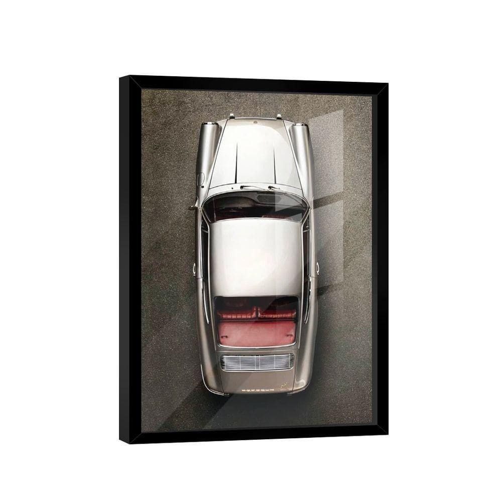 Quadro Porsche 911 Cinza Br Artes