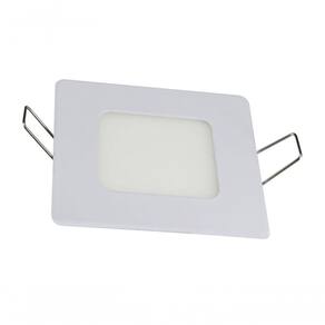 Painel De Led Quadrado Embutir 6w Bivolt Taschibra 6500k Luz Fria