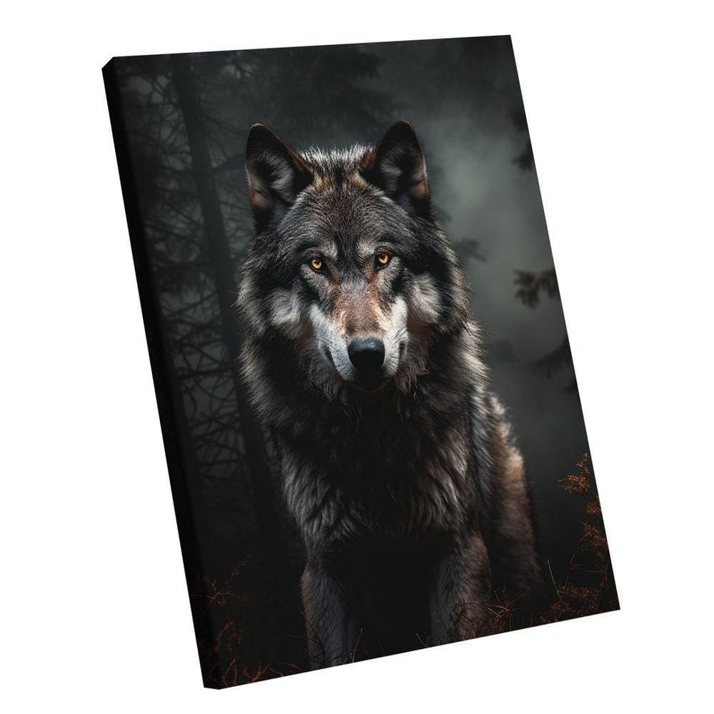 Quadro Strong Wolf -- Br Artes