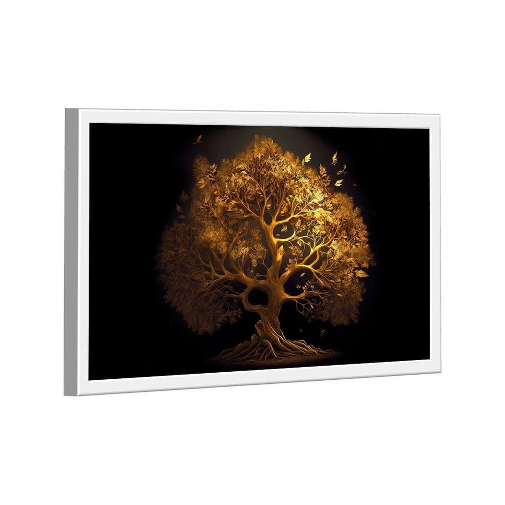 Quadro árvore Da Vida Gold -- Br Artes