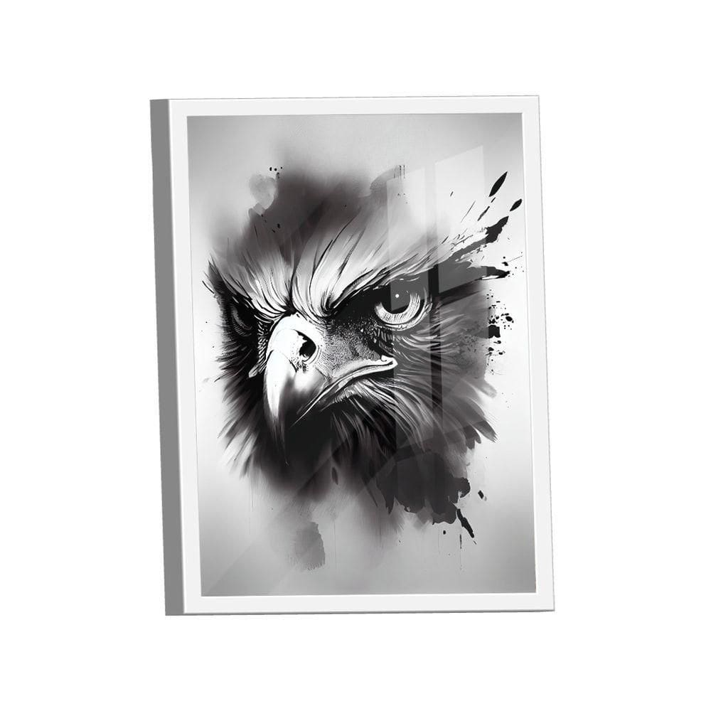 Quadro águia Black White -- Br Artes
