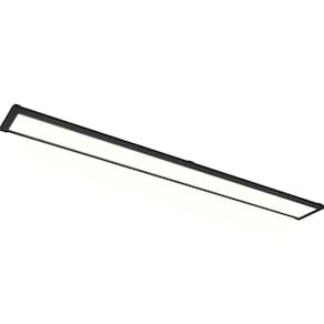 Luminária Led Taschibra Sobrepor 35w Tl Slim 20 Preta Bivolt 6500k Luz Fria