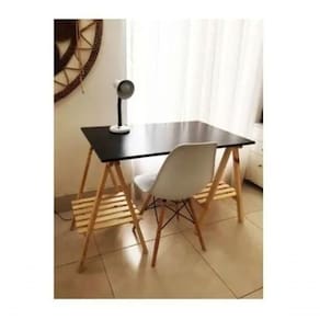 Cavalete Para Mesa Básico Madeira Natural Reforçado Guardar