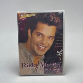 Dvd Ricky martin - Live In España Europa Tour