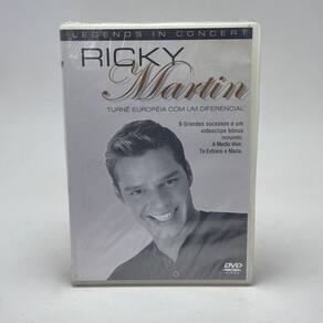 Dvd Ricky Martin - Turnê Europeia Legends in Concert