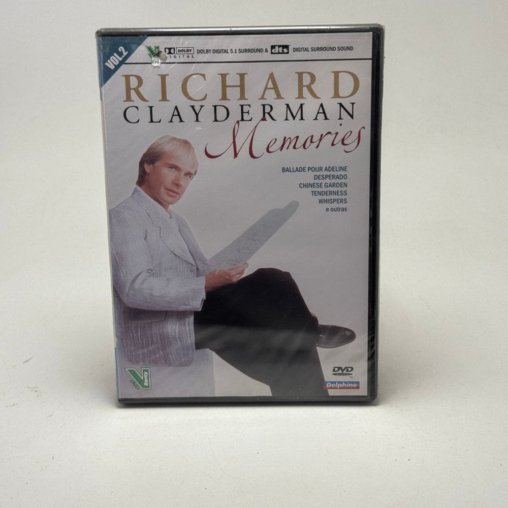 Dvd Richard Clayderman - Memories Vol. 2