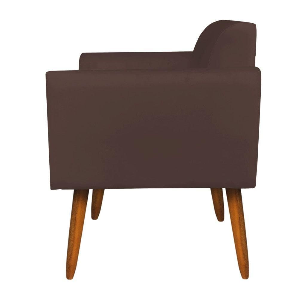 Namoradeira Marisa Suede Marrom