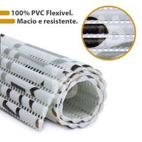 2 Tapete Escorredor De Louça Pia PVC Antimofo 43x33cm M128