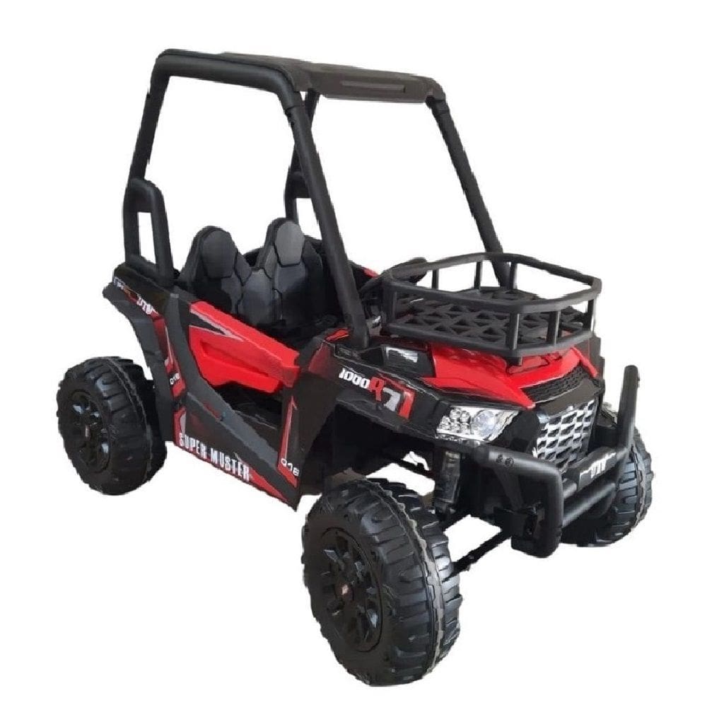 Quadriciclo Eletrico 2 Lugares Utv 12V (Bw186) Vermelho - Importway