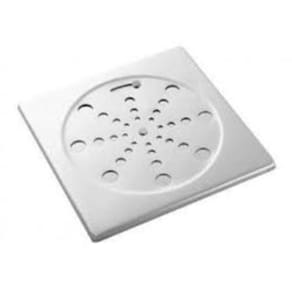 Grelha Ralo Aço Inox 10x10 Quadrada Com Fecho