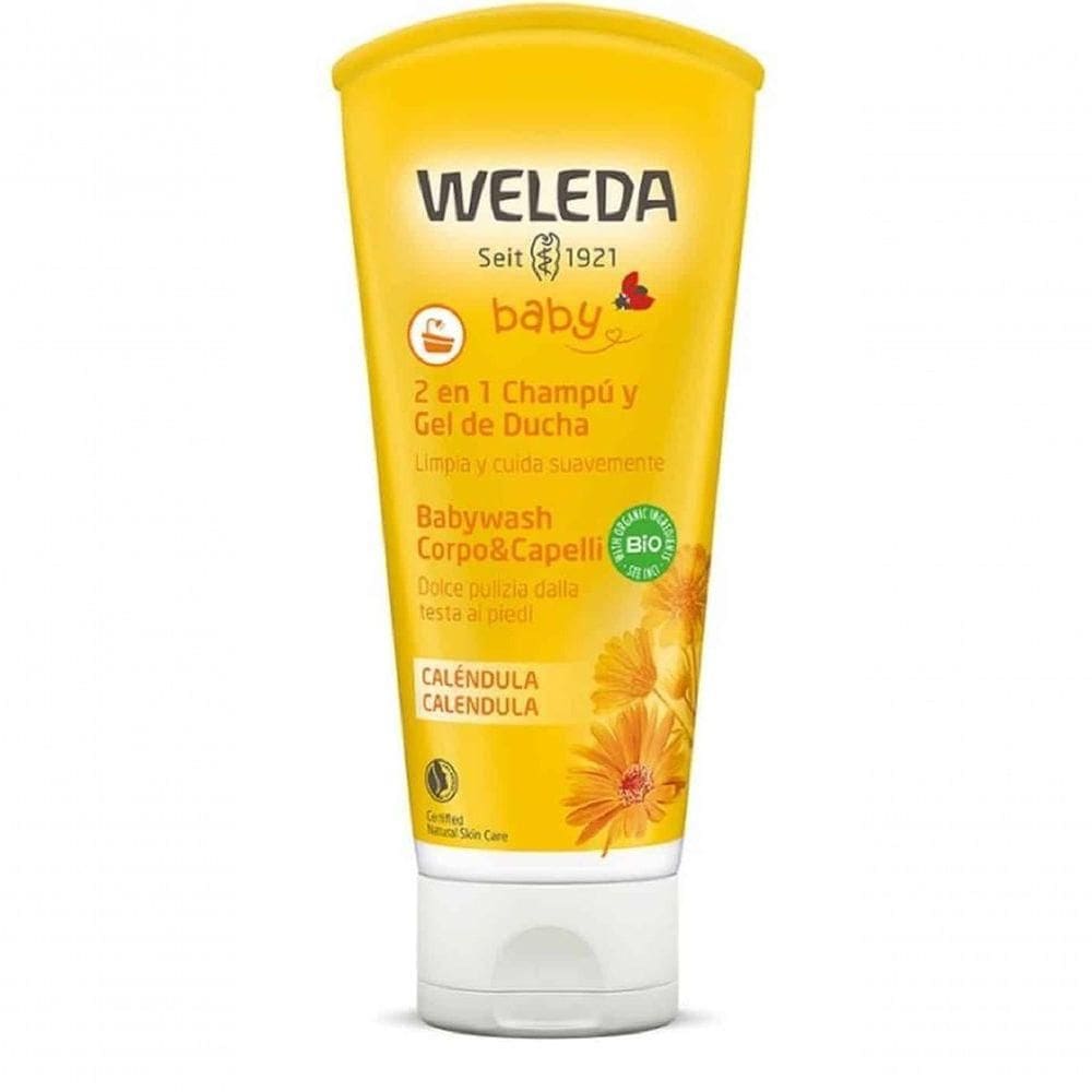 Shampoo E Body Wash De Calêndula 200 Ml - Weleda