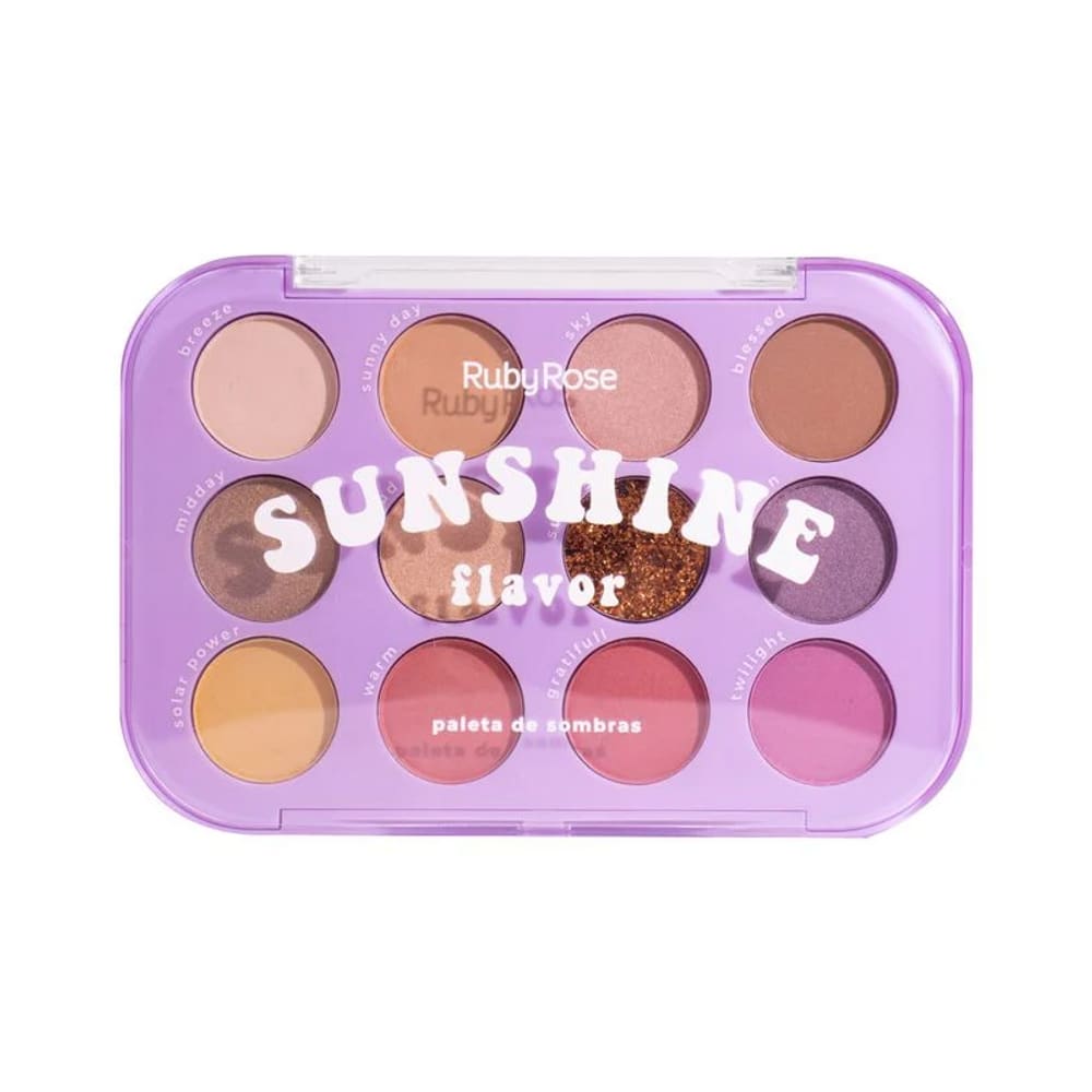 Paleta De Sombras Sunshine Flavor - Ruby Rose