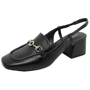 Sapato Slingback Feminino Moderno Boneca Couro Lia Line