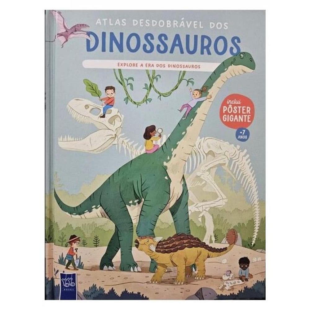 Atlas Desdobrável Dos Dinossauros