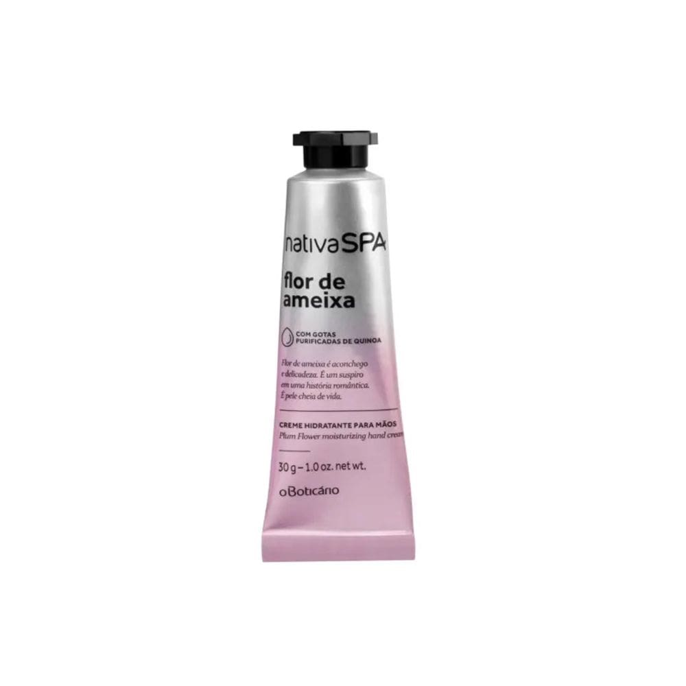 Creme Hidratante para Mãos Nativa SPA Flor De Ameixa 75g