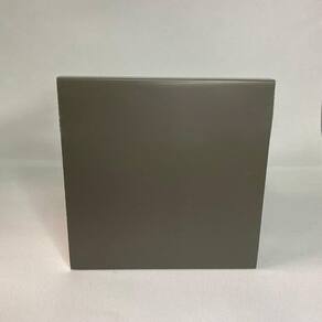 Kit com 15 Barras Rodapé de Poliestireno 10cm X 15mm Frisado Color 36m Cinza Escuro