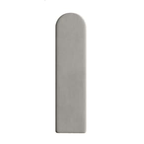 Modulo Para Cabeceira Chade Auto Adesiva Estofada 60cm X 15cm Bege Bege