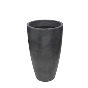 Vaso Verona Redondo Alto 52 X 90 Cm Cor 18 - Antique Preto