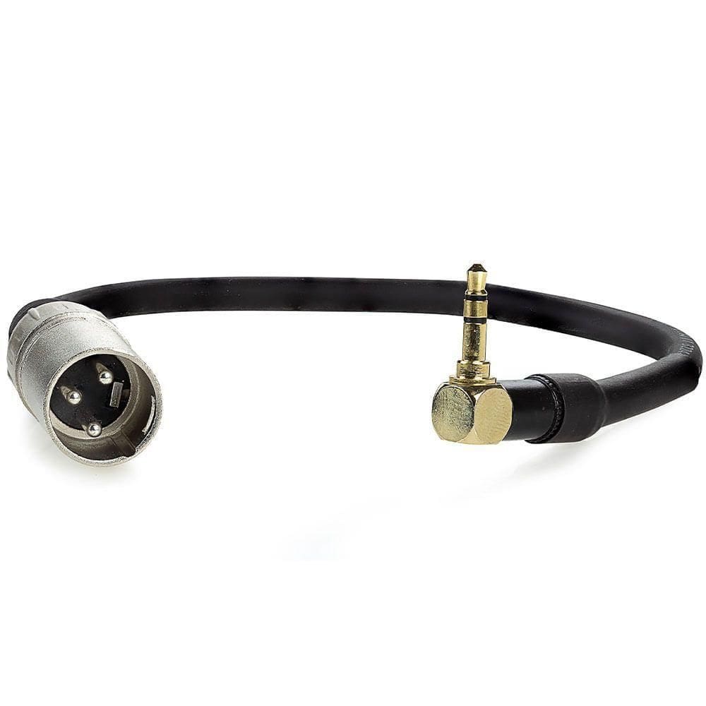 Cabo Adaptador P2 Estereo 90 Graus Para Xlr Macho - 30 Cm