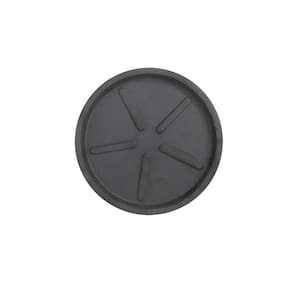 Base Redonda 20 X 3 Cm Cor 18 - Antique Preto