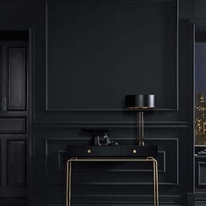 Kit com 30 Barras Rodapé de Poliestireno com Friso Mf7 18mm X 244cm X 7cm 72m Preto