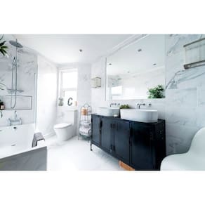Kit com 30 Barras Moldura de Teto Rodateto de Poliestireno M9 Metro Linear 60m Branco