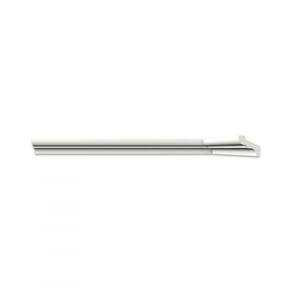 Kit com 3 Barras Roda Teto Perfil de Poliestireno S35 Homestar 6m Branco