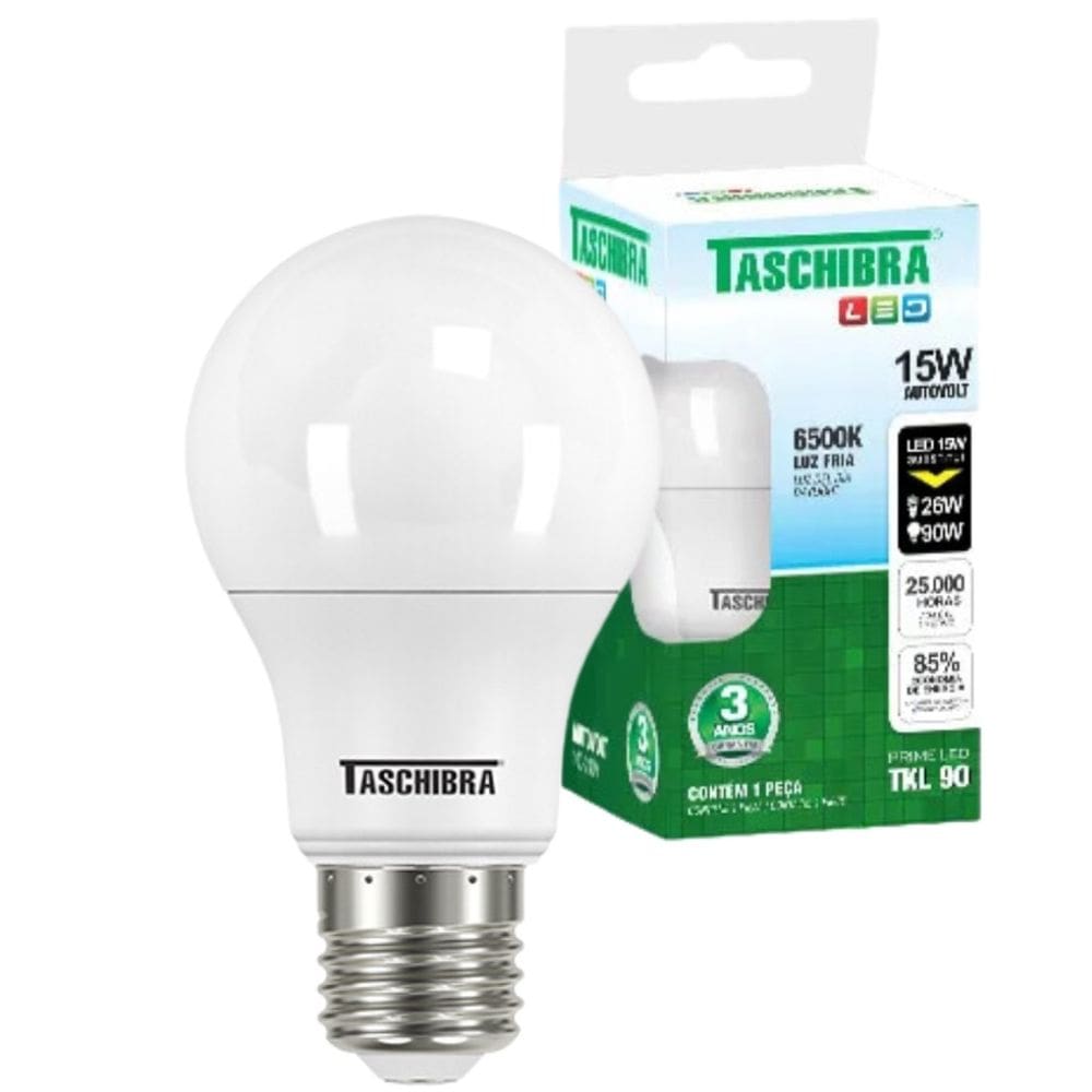 Lampada Led Tkl 90/15W 6500K Taschibra