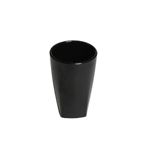 Copo Dolce Redondo 80ml Preto Em Policarbonato Linha Profissional Cook Vem