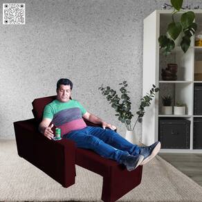 Poltrona Imperial Com Assento Retratil Eletrico Suede Conforto Modernidade e Requinte Bordo