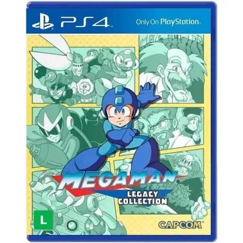 Imagem do produto Mega Man® Legacy Collection PS4 - Físico em Casas Bahia