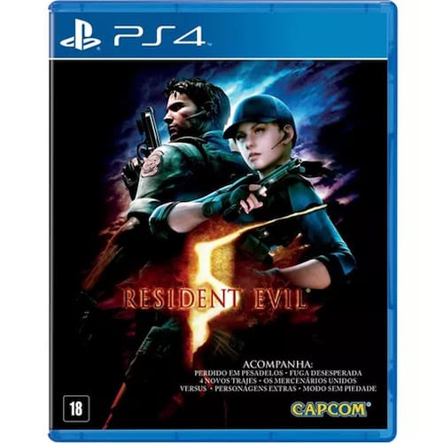 Imagem do produto RESIDENT EVIL 5 PS4 - Físico em Casas Bahia