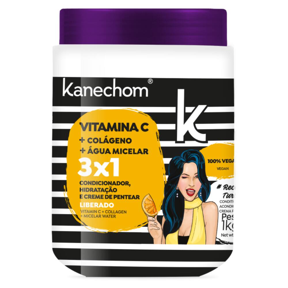 Creme Kanechom Vitamina C 3 em 1 1kg
