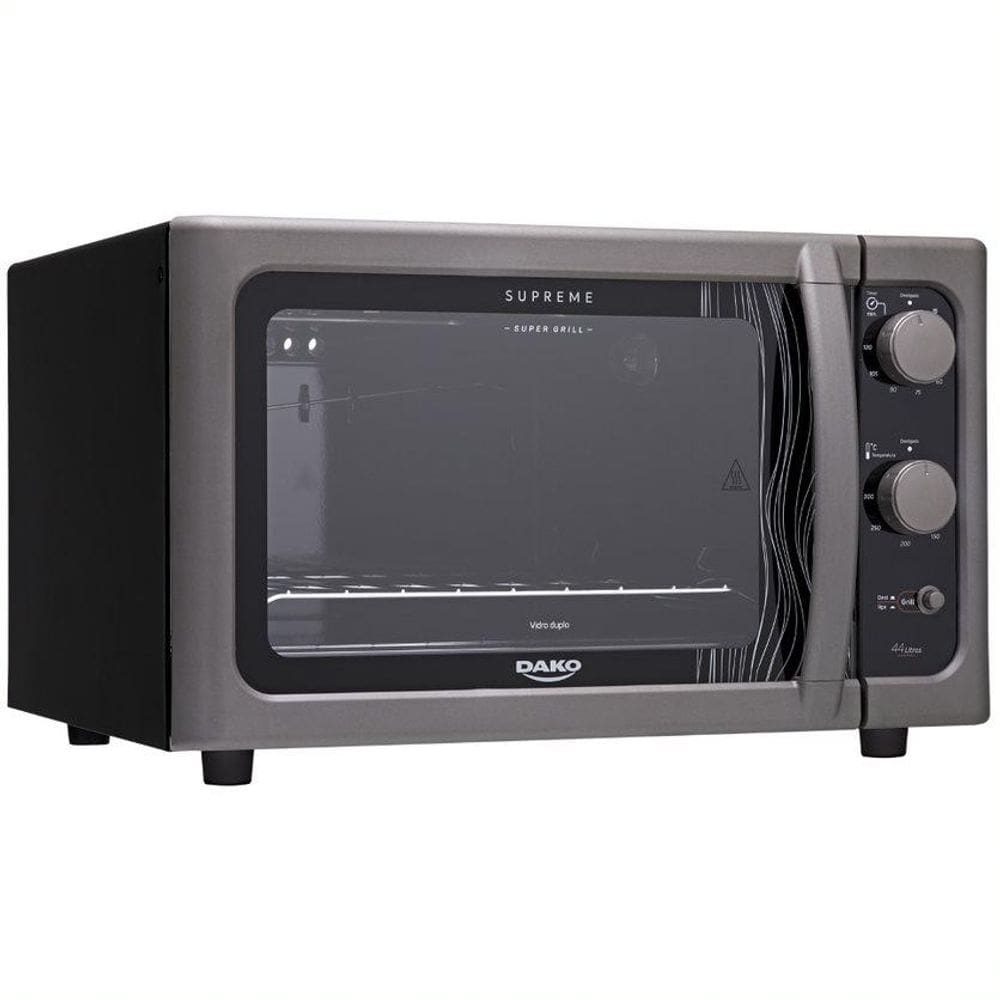 Forno de Bancada Elétrico Dako Supreme Titanium 44 Grill 127v