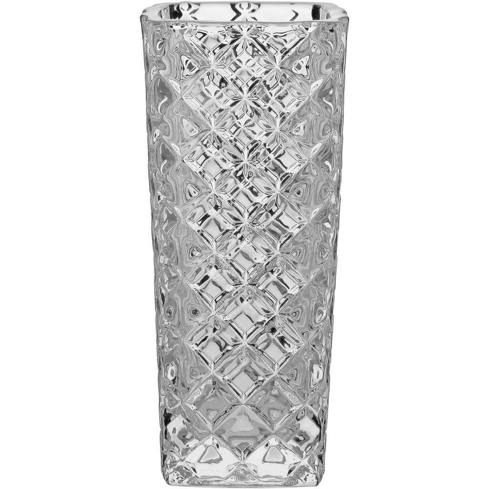 Vaso 15X6X6Cm Vidro Transp