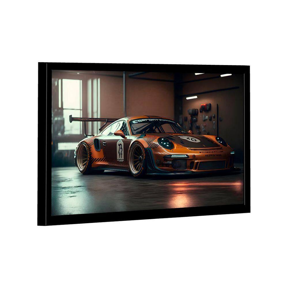 Quadro Porsche Gold -- Br Artes