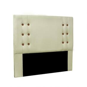 Cabeceira Gênova Para Cama Box King 195 Cm Linho - D`rossi Cor Rustico Natural