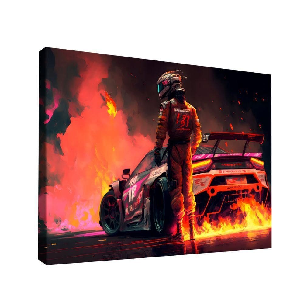 Quadro Piloto Fire -- Br Artes